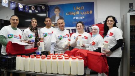 تنوفا توزع 2500 رزمة على العائلات المستورة
